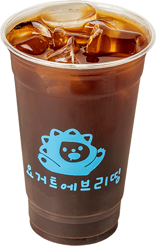 요거트에브리띵 아이스 커피 컵
