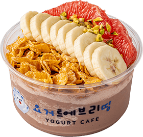 초코 요거트 그래놀라 볼
